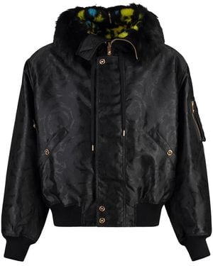 Versace Bomber Jackets - Black