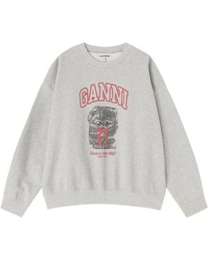 Ganni Sweatshirts - Wit