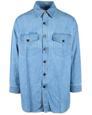 Philippe Model Denim Shirts - Azul