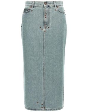 Moschino Denim Skirts - Green