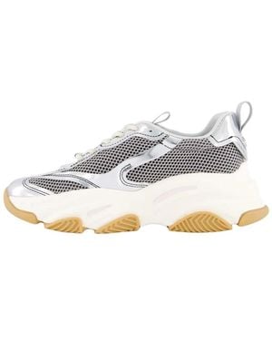 Steve Madden Schoenen ,Grijs ,Possession-E Sneaker - Wit