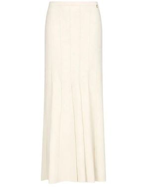 Liu Jo Maxi Skirts - White
