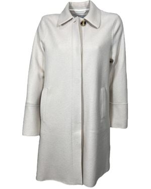 Oakwood Single-Breasted Coats - Grey