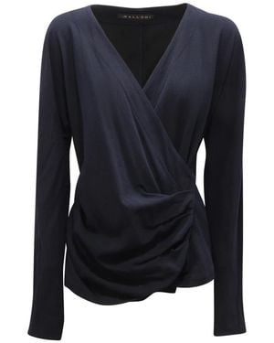 Malloni Long Sleeve Tops - Blu