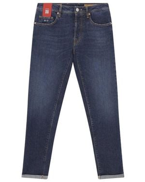 Tramarossa Jeans ,Blauw ,Denim Carrot-Fit Jeans