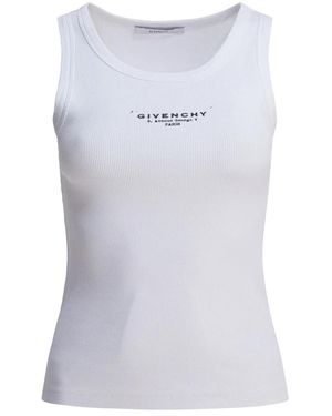 Givenchy Tank Top - White