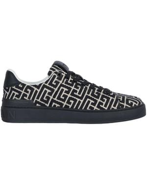 Balmain B-Court Sneaker - Schwarz