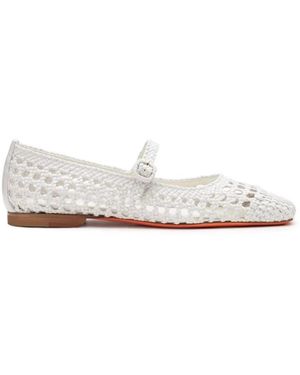 Santoni Ballerinas - Blanco