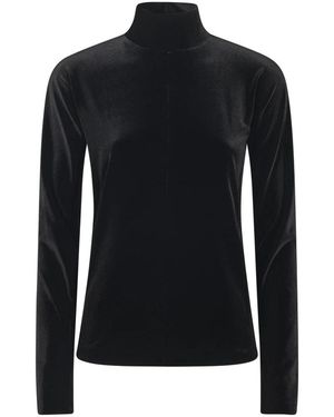 forte_forte Long Sleeve T-Shirts - Black