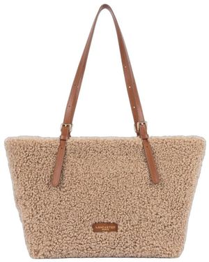 Lancaster Moumoute Tote Bag - Braun