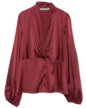 D.exterior Blouses - Rojo