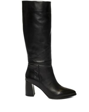Albano Heeled Boots - Black