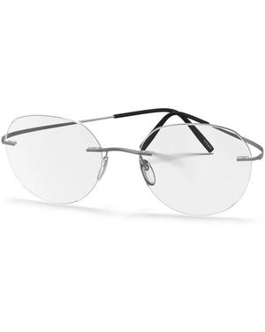 Silhouette Titan Minimal Art Optische Brille - Weiß
