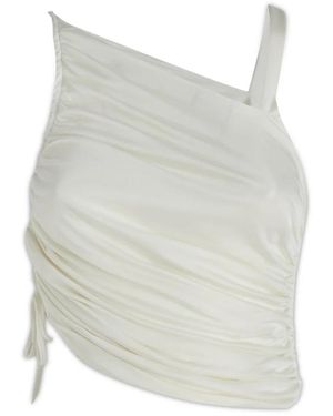 ANDREA ADAMO Sleeveless Tops - Bianco