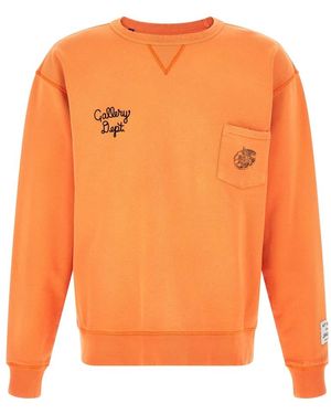 GALLERY DEPT. Hoodies & Sweatvesten ,Oranje ,Katoen Art Expert Katoenen Sweatshirt