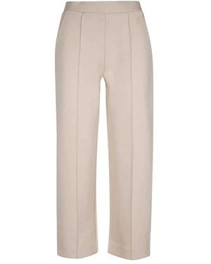 Weekend by Maxmara Straight Trousers - Neutre