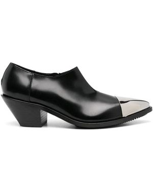 Junya Watanabe Schoenen ,Zwart ,Polyester Zwart Zilver Schoenen
