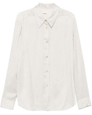 KHAITE Shirts - Blanco