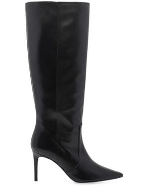 Stuart Weitzman Schoenen ,Zwart ,Leer Power Boot T.085
