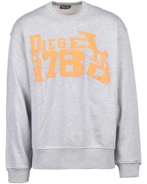 DIESEL Sweatshirts - Grey