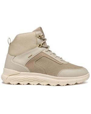 Geox Lace-Up Boots - Neutro