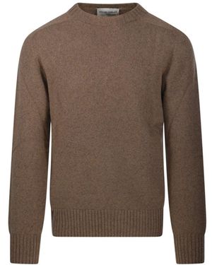 Officine Generale Sepia Clay Seamless Sweater - Braun