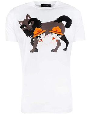 DSquared² T-Shirts - White