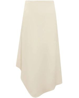 Calcaterra Midi Skirts - Natural