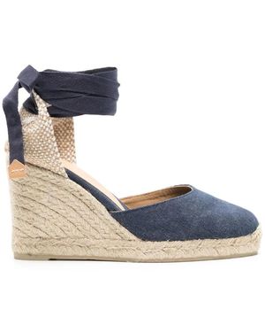 Castañer Wedges - Blu