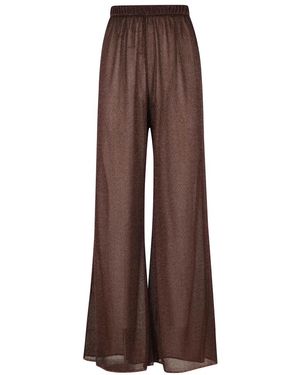 Oséree Wide Trousers - Brown
