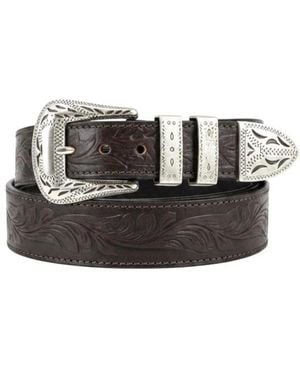Alberto Luti Belts - Negro