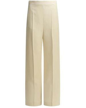 Valentino Wide Trousers - Neutro