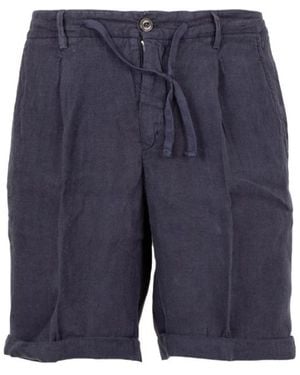 40weft Sergentbe Bermuda Chino - Blau