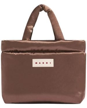 Marni Tote Bags - Marrone