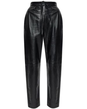 IRO Leather Trousers - Nero