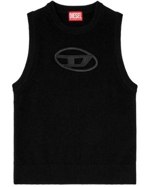 DIESEL M-Argarin-Sl Vest - Schwarz