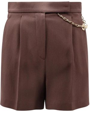 Elisabetta Franchi Short Shorts - Brown