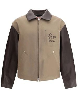 KENZO Light Jackets - Verde