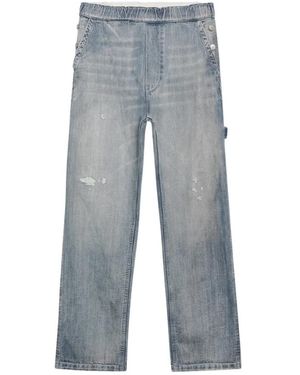MM6 by Maison Margiela Straight Fit Jeans - Grey