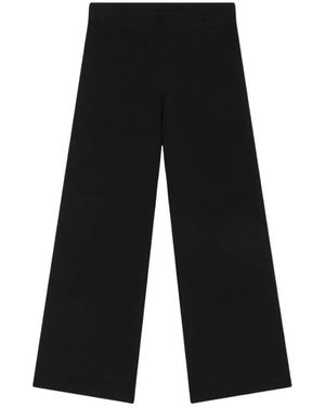 Alpha Studio Wide Pants - Black