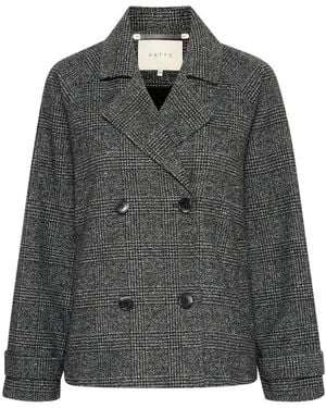 Kaffe Kafabiola Kurze Jacke - Grau