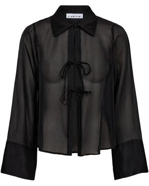 Haute L'Amitié Hemden - Zwart