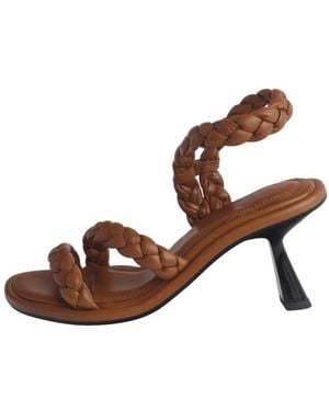 Souliers Martinez High Heel Sandals - Brown
