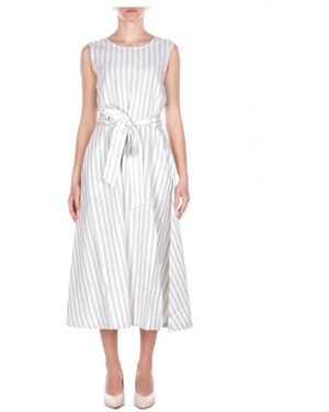 Barbour Midi Dresses - Blanco