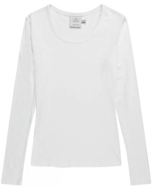 Munthe Tops ,Wit ,Eenvoudig Wit T-Shirt Cutest Stijl