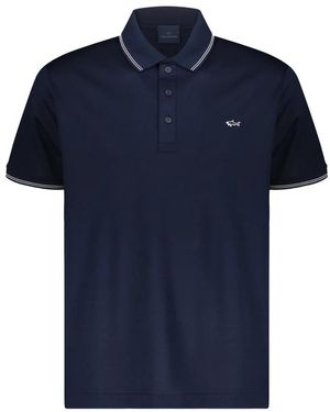 Paul & Shark Poloshirt Met Korte Mouwen - Blauw