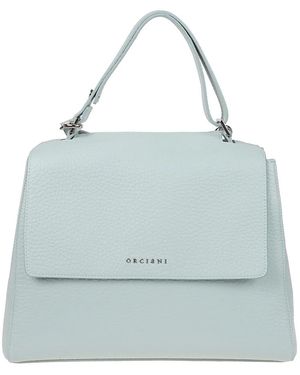 Orciani Tassen ,Blauw ,Leer Sveva Soft Medium Bag