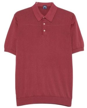 Fedeli Polo Shirts - Red