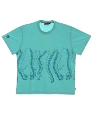 Octopus T-Shirts - Blue