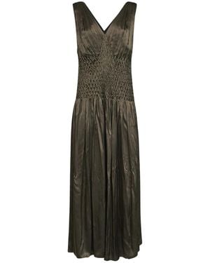 KHAITE Kleedjes ,Groen ,Nola Jurk